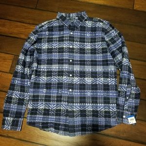 Plaid Collared American Rag Shirt